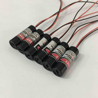 نقطة وخط الليزر الأحمر 660nm 60 ميجا واط لأدوات التسوية الذاتية